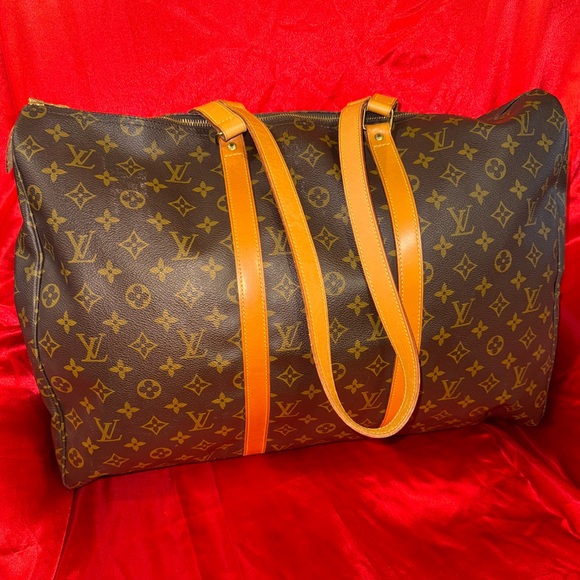 WOW POSHMARK - HUGE XXL AUTHENTIC Louis Vuitton Flanerie Tote = ONE OWNER! - Picture 1 of 17